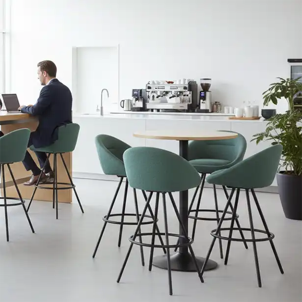 Photo de la collection AMIO tabouret pied pyramidal